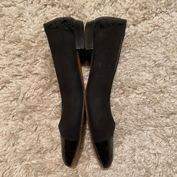 Salvatore Ferragamo black flats size 9 - Vintage - Picture 6 of 12